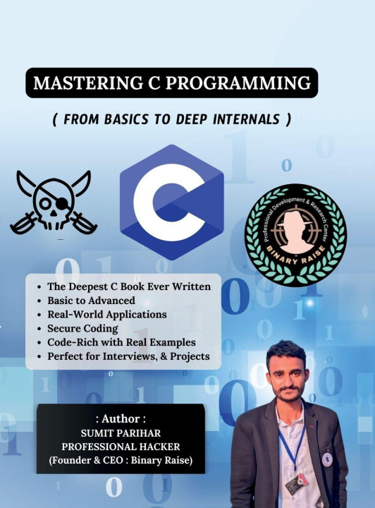 Kniha Mastering C Programming - From Basics to Deep Internals Sumit Parihar
