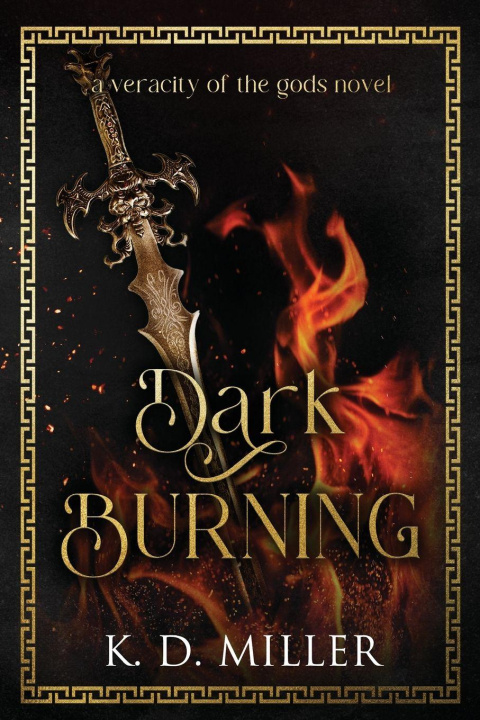 Kniha Dark Burning K. D. Miller