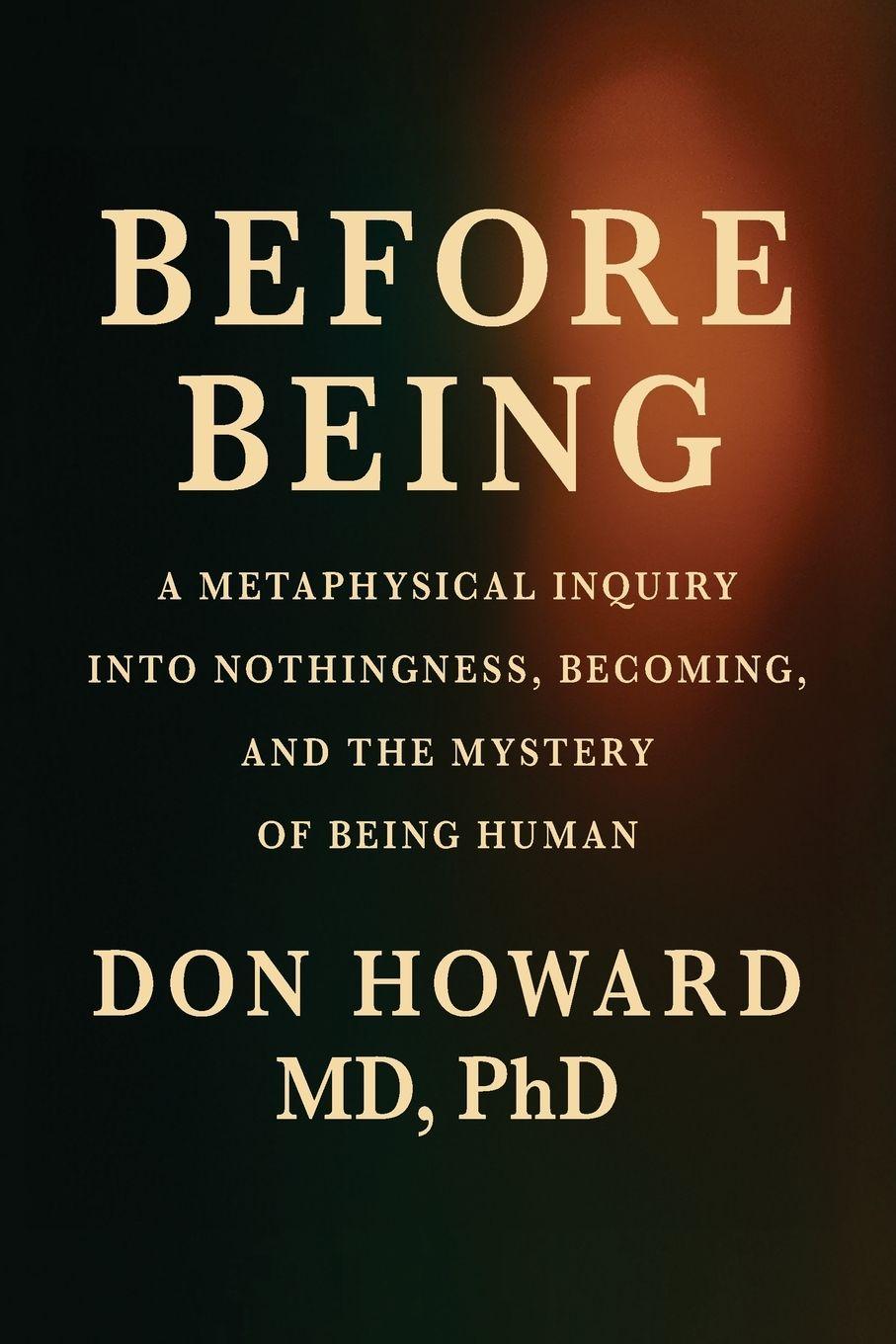 Book Before Being MD PhD Don Howard
