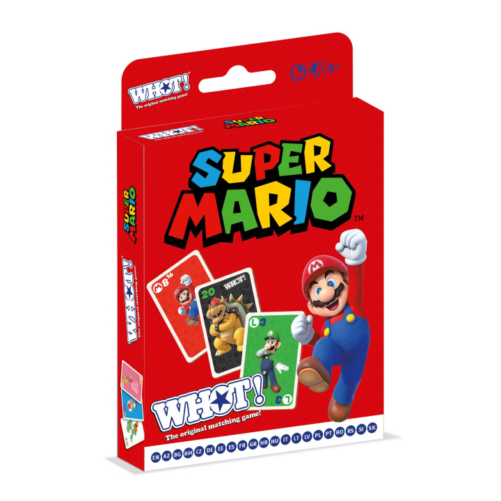 Hra/Hračka Gra WHOT! Super Mario 