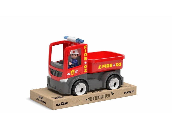 Juego/Juguete ECO MultiGO Fire - Valníček s hasičem - auto s Igráčkem 