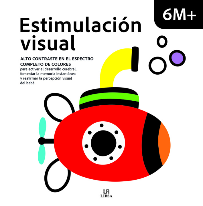 Kniha Estimulacion Visual 6m+ Borja Quicios Abergel