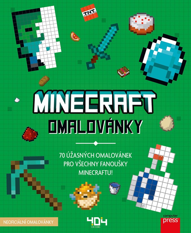 Book Omalovánky Minecraft 