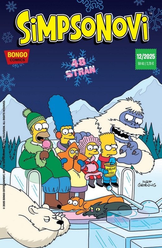 Carte Simpsonovi 12/2025 