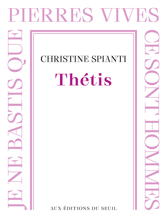 Kniha Thétis Christine Spianti