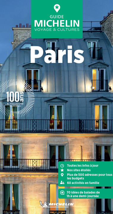 Kniha Guide Vert Paris 