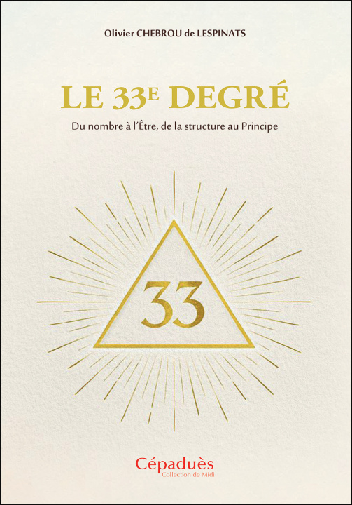 Buch Le 33e degré Chebrou de Lespinats