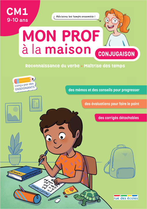 Livro Mon prof à la maison - Conjugaison CM1 Serra