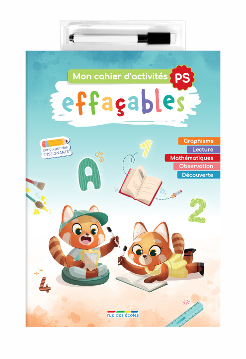 Kniha Mon cahier d'activités effaçables - Petite section Denoël