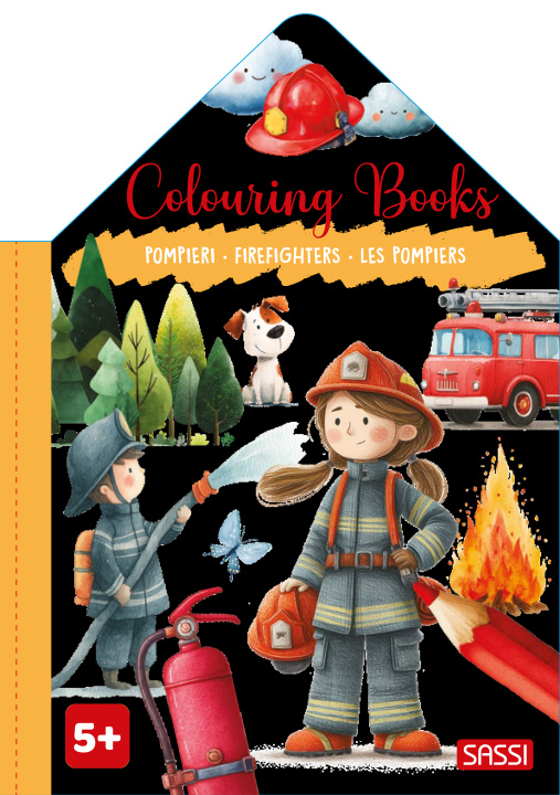 Kniha Colouring books. Les pompiers Meneguzzo
