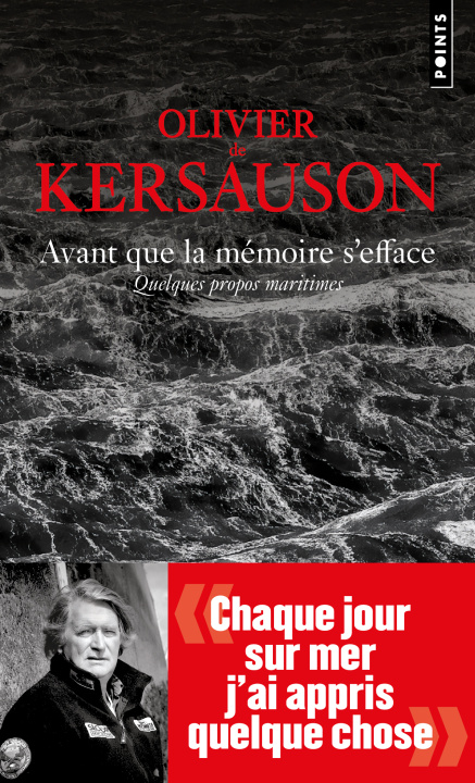 Buch Avant que la mémoire s'efface Olivier de Kersauson