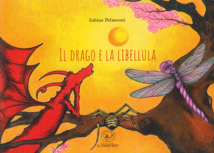 Kniha drago e la libellula Sabina Pelanconi