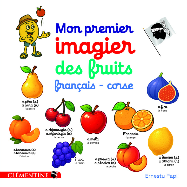 Kniha Mon premier imagier des fruits français-corse Papi