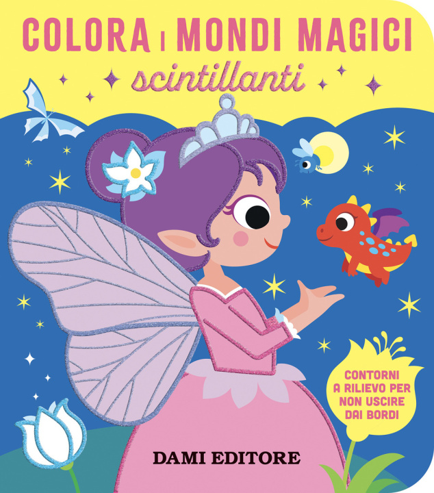 Boek Colora i mondi magici scintillanti Vinicio Salvini
