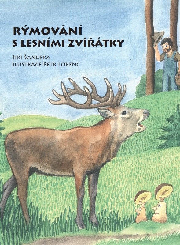 Kniha Rýmování s lesními zvířátky Jiří Šandera