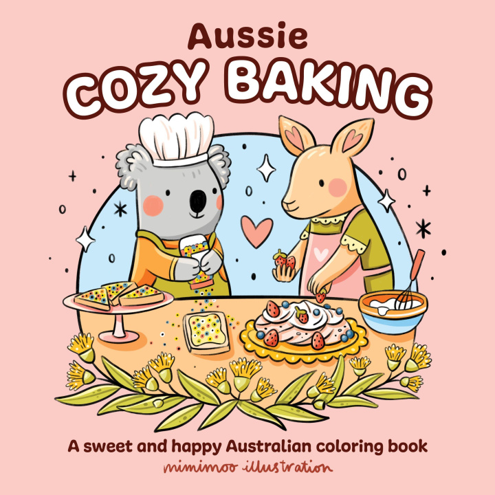 Kniha Aussie Cozy Baking MIMIMOO ILLUSTRATION