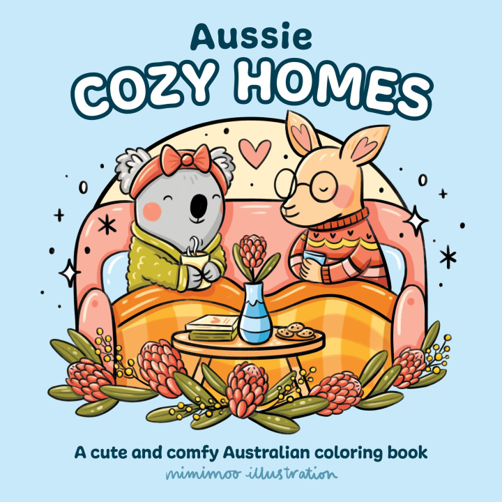 Kniha Aussie Cozy Homes MIMIMOO ILLUSTRATION