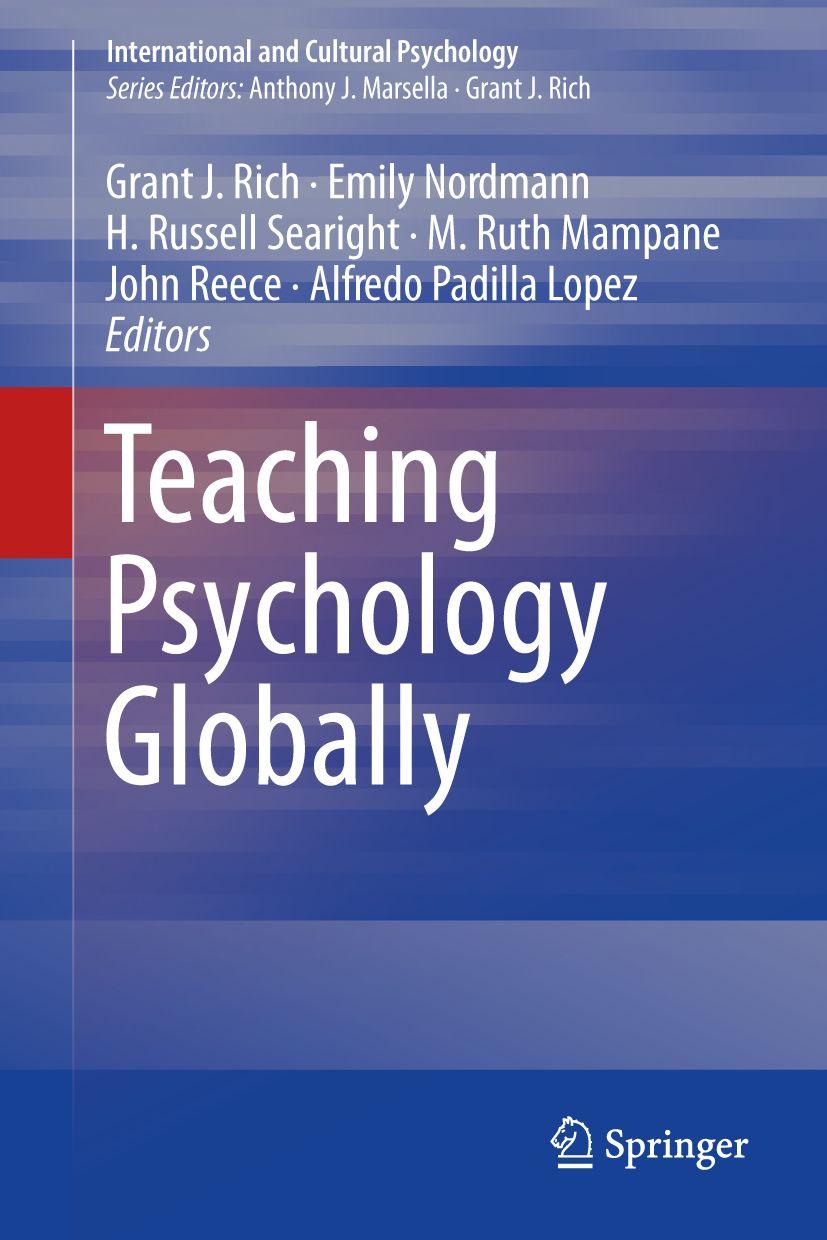 Kniha Teaching Psychology Globally Emily Nordmann