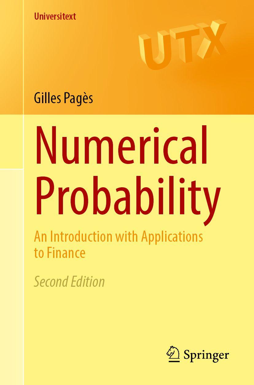 Knjiga Numerical Probability Gilles Pages
