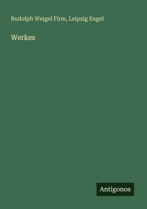 Kniha Werkes Leipzig Engel