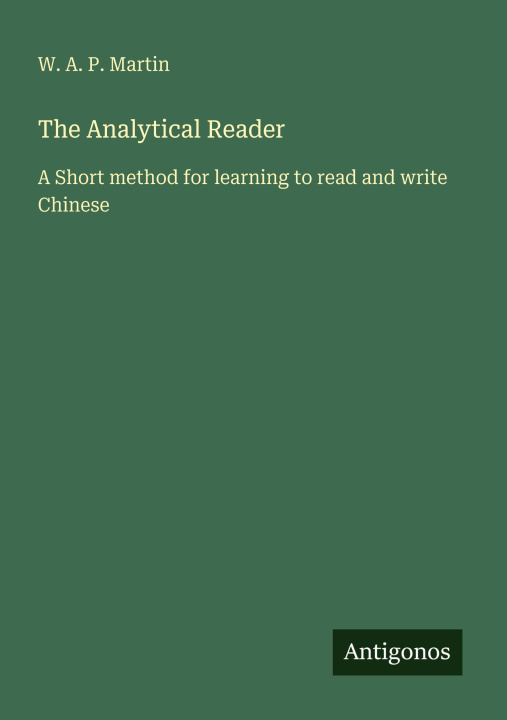 Kniha The Analytical Reader 