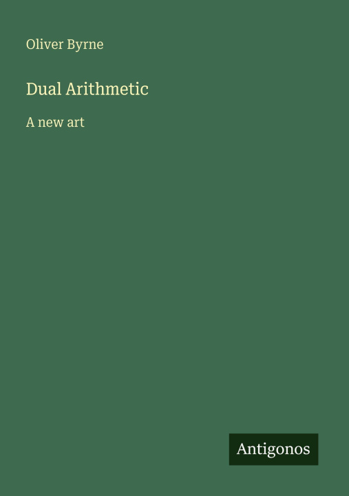 Knjiga Dual Arithmetic 