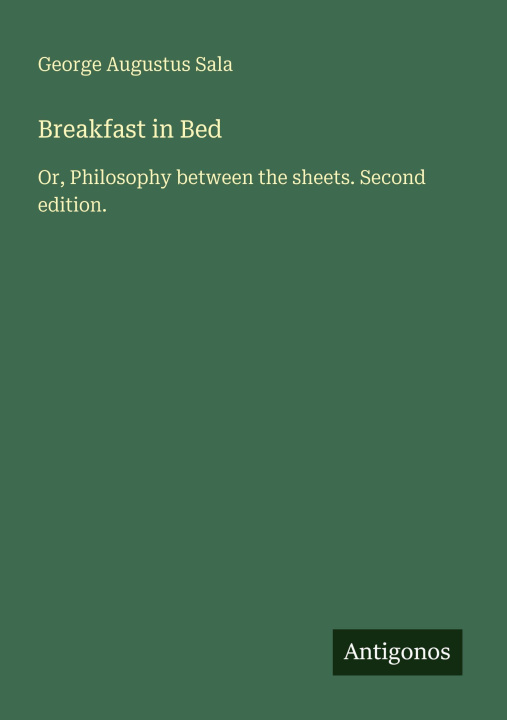 Kniha Breakfast in Bed 