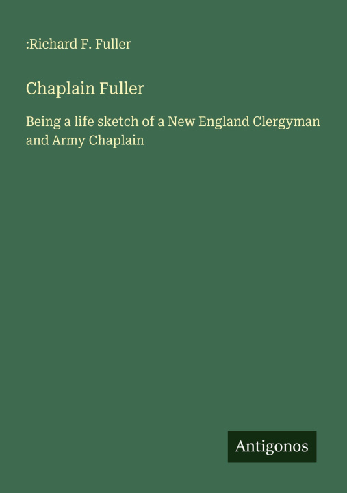 Kniha Chaplain Fuller 