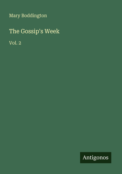 Kniha The Gossip's Week 