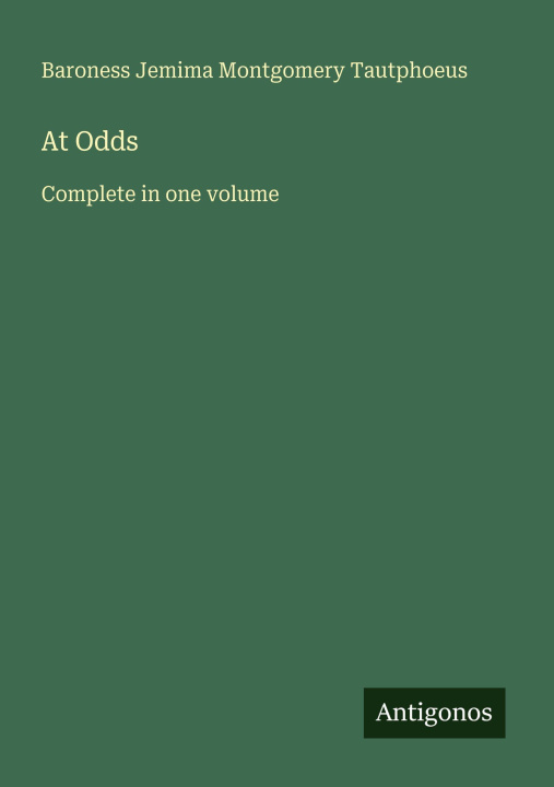 Kniha At Odds 
