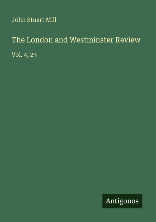 Kniha The London and Westminster Review 