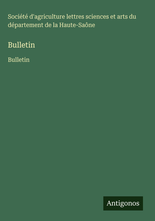 Kniha Bulletin 