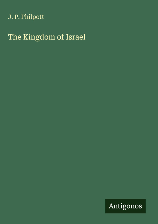 Kniha The Kingdom of Israel 