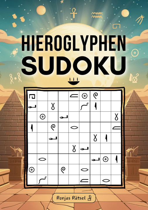 Kniha Hieroglyphen Sudoku 