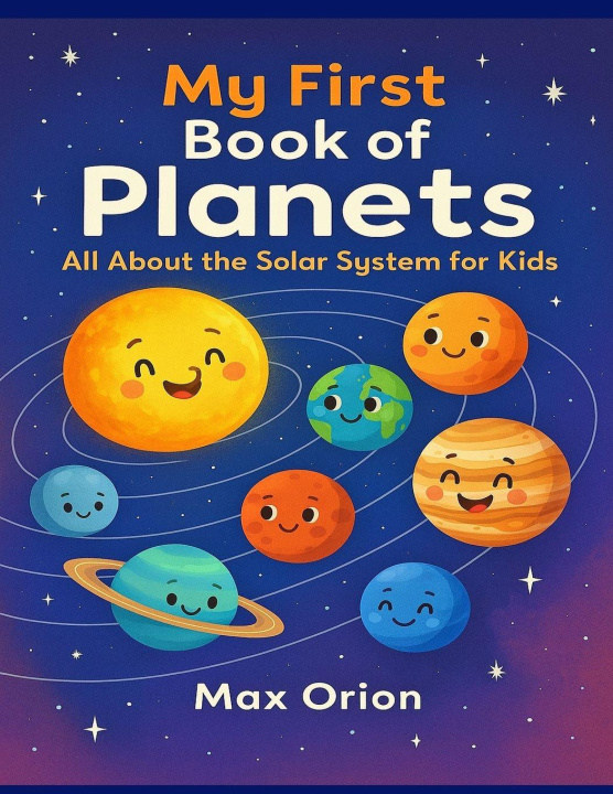 Kniha My First Book of Planets Max Orion