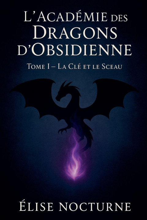 Kniha L'Académie des Dragons d'Obsidienne Élise Nocturne