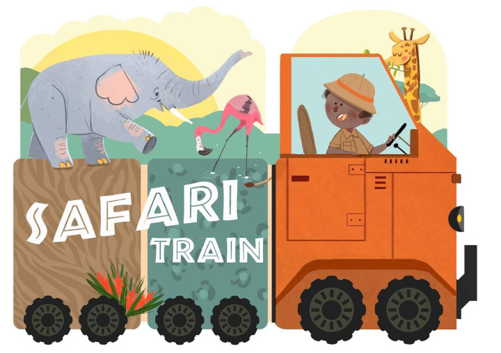 Kniha Safari Train Susanna Covelli