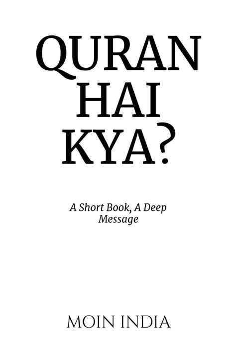 Kniha Quran Hai Kya? Moin India