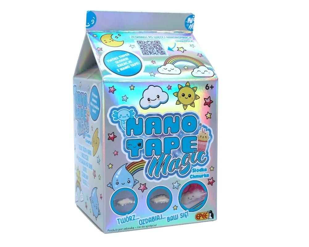 Kniha Nano Tape Magic. Starter pack. Słodka Chmurka 
