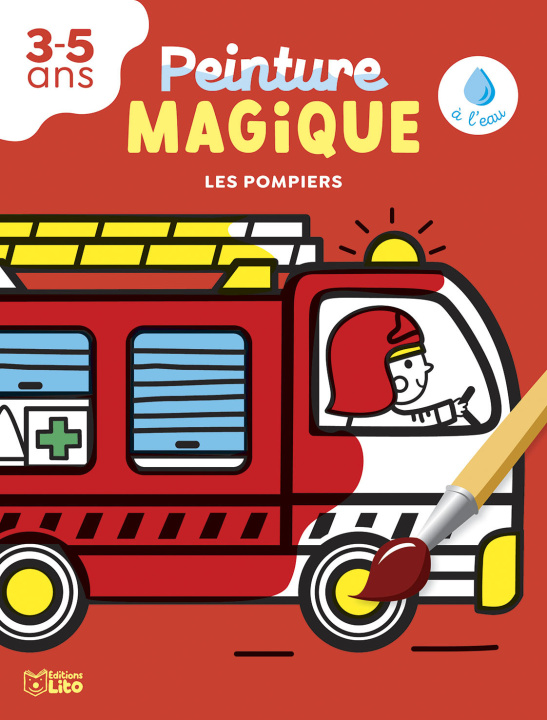 Kniha PEINT MAG EAU LES POMPIERS 
