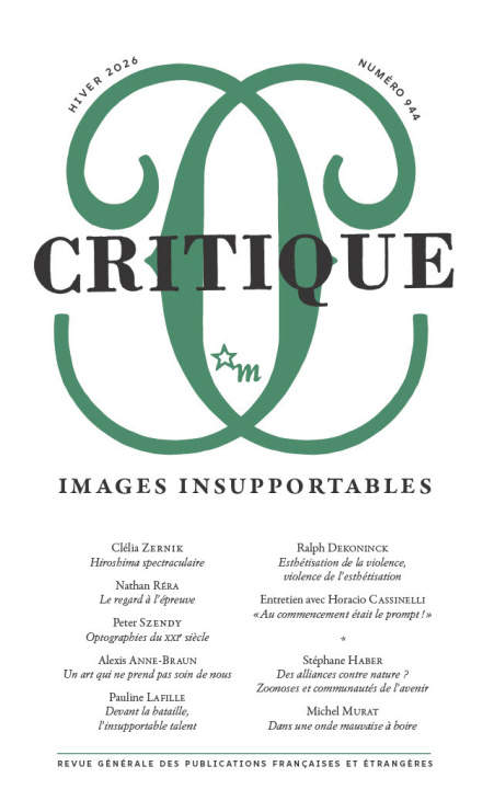 Kniha Critique 944 