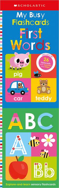 Kniha MY BUSY FLASH CARD SET Scholastic