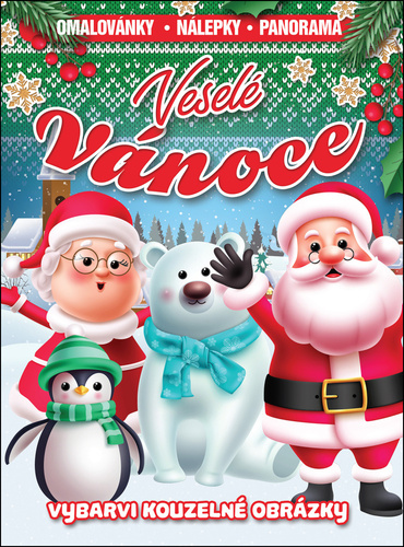 Kniha Veselé Vánoce 