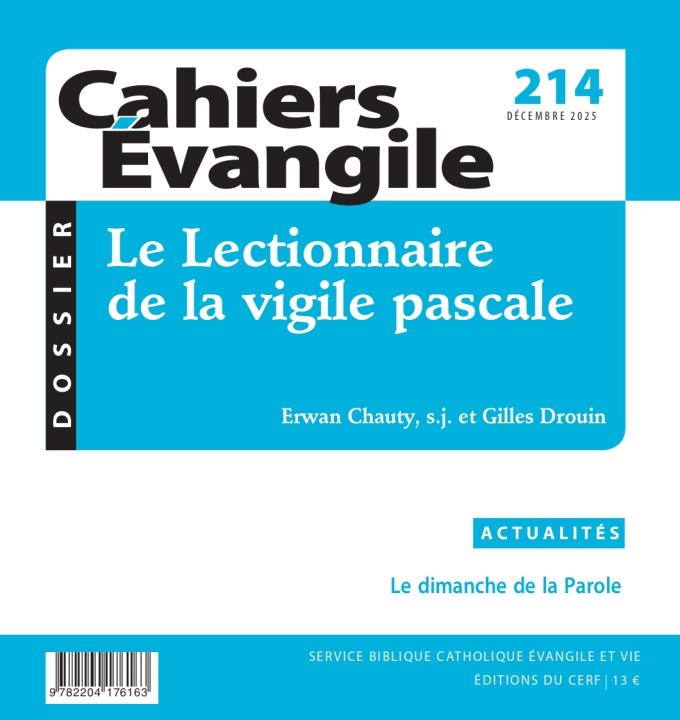 Carte Cahier évangile 214 