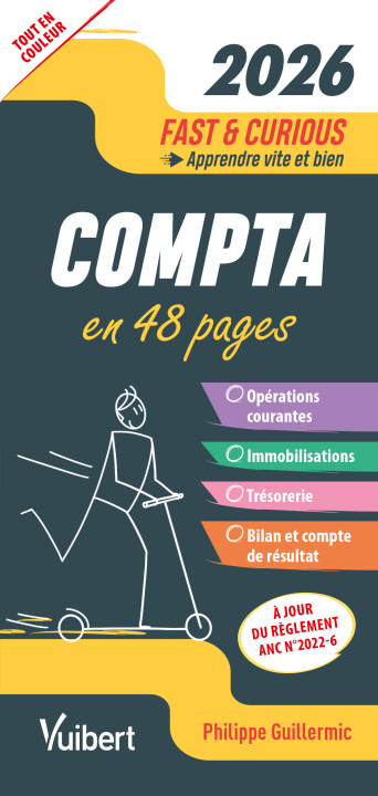 Kniha Fast & Curious Comptabilité 2026 Guillermic