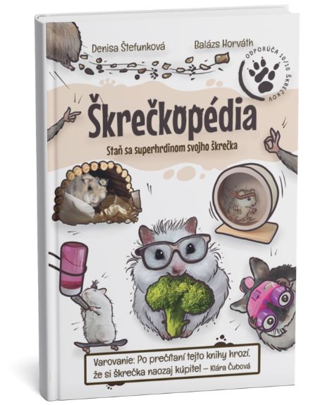 Livro Škrečkopédia Denisa Štefunková