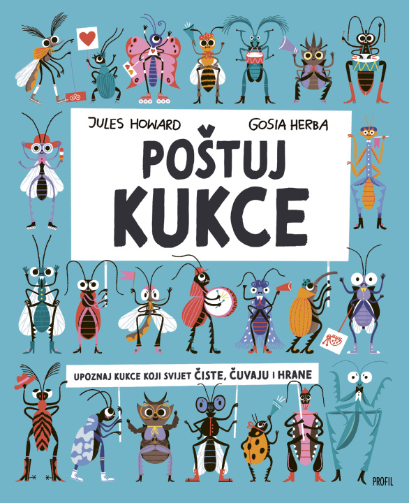 Book Poštuj kukce Gosia Herba