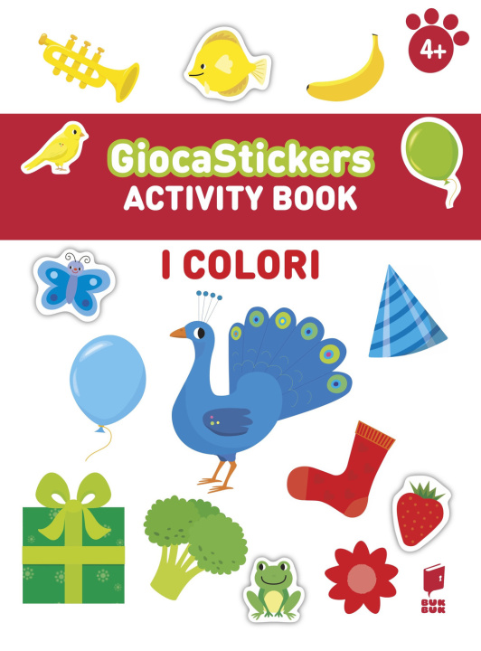 Kniha colori. Giocastickers Carine Smeers