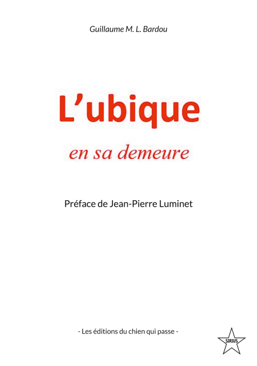 Knjiga UBIQUE EN SA DEMEURE BARDOU GUILLAUME M. L.