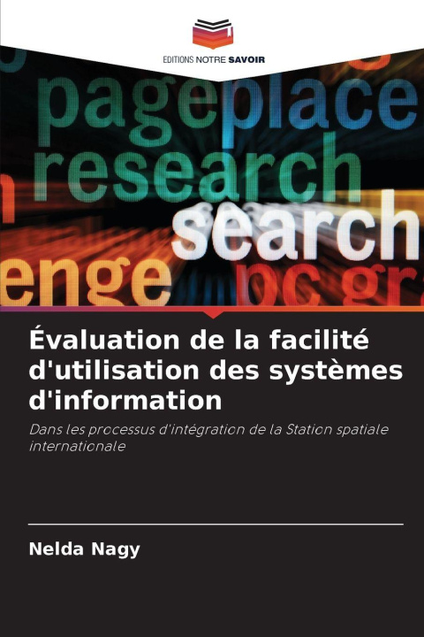 Buch Évaluation de la facilité d'utilisation des systèmes d'information Nelda Nagy